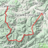 Mapa WarkCarpatia - etap 2 Worek Raczański